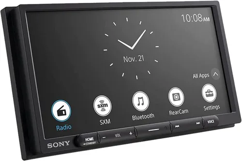 Vista 2 de Sony XAV-AX6000 Receptor multimedia de 7 pulgadas con Apple CarPlay/Android Auto inalámbrico, entrada de video HDMI y listo para Maestro