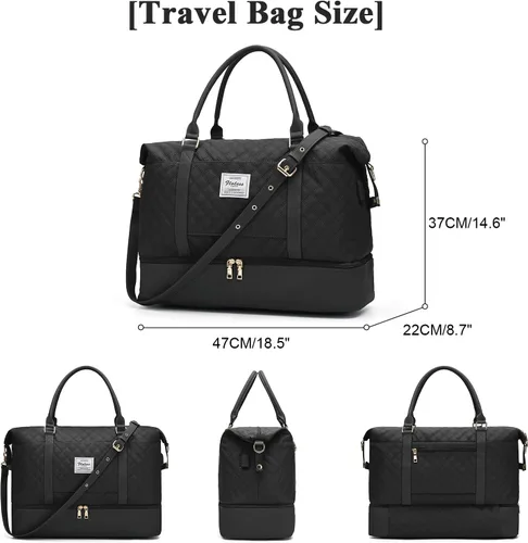 Vista 7 de Bolsa de viaje - 3, A17-Negro, Viajes