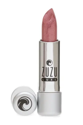 Vista 2 de Zuzu Luxe Lápiz de labios Lip Color (Icon - Rosado Púrpura/Perla Fría), lápiz labial natural, sin parabenos, vegano, sin gluten, libre de crueldad