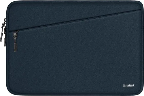 Vista 13 de Funda para portátil de 14 pulgadas, resistente al agua, con bolsillo Negro