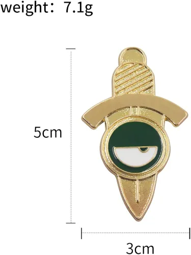 Vista 3 de PRDECE 6 pines familiares espía figura de anime broche de cosplay crepúsculo Yor Anya colección de pines regalos para mochila y ropa Zinc Sin gemas