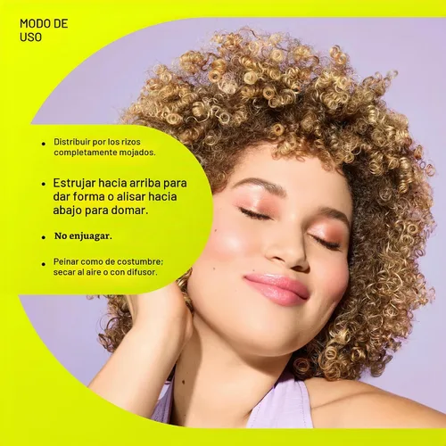 Vista 4 de DevaCurl Gel Ultra Defining Strong Hold No-Crunch Styler Fórmula no descamada Antiadherente
