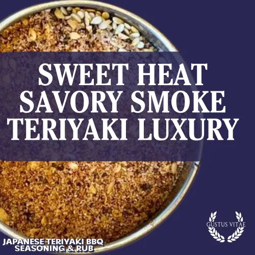 Vista 2 de Condimento y frote japonés para barbacoa Teriyaki Mezcla de especias totalmente naturales Lote pequeño, hecho a mano Mezcla de especias