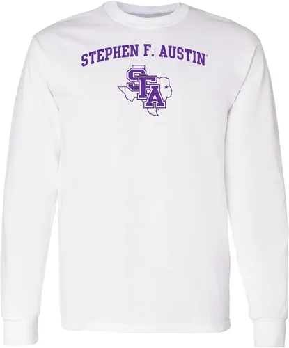 Vista 74 de NCAA oficial de College – University Team Color Arco Logo Manga Larga