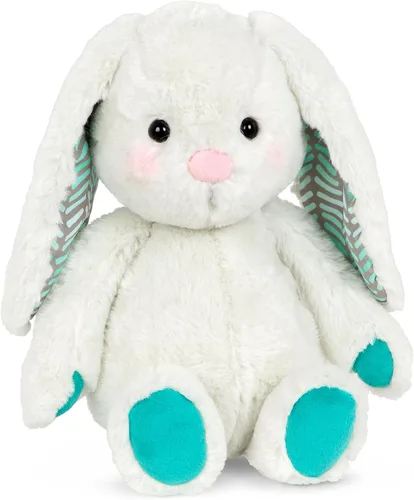 Vista 11 de B. toys Animales de peluche, Happy Hues Gerry Grey Hipopótamo, juguetes Hipopótamo Gris