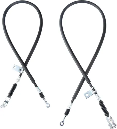 Vista 9 de 10L0L Juego de cables de freno de carrito de golf 2 piezas para Yamaha G8 G14 G16 G19 G20 G22 Gas y eléctrico Reemplaza el lado del pasajero OEM