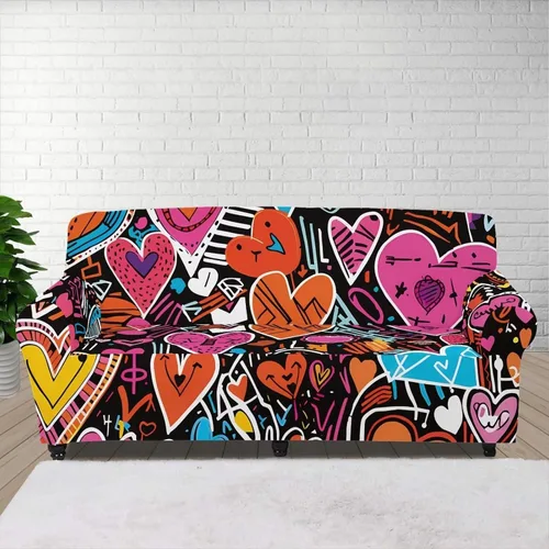 Vista 99 de Fundas aztecas para sofá, lavables e impermeables, fundas elásticas para sofás y sofás, a prueba de polvo, fundas elásticas para sofá de 1 cojín