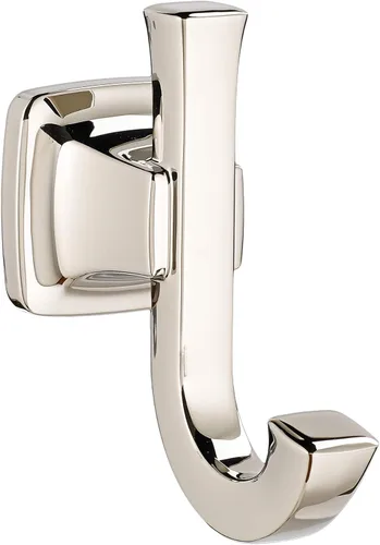 Vista 4 de American Standard 7353210.295 Townsend - Gancho doble para bata, níquel cepillado