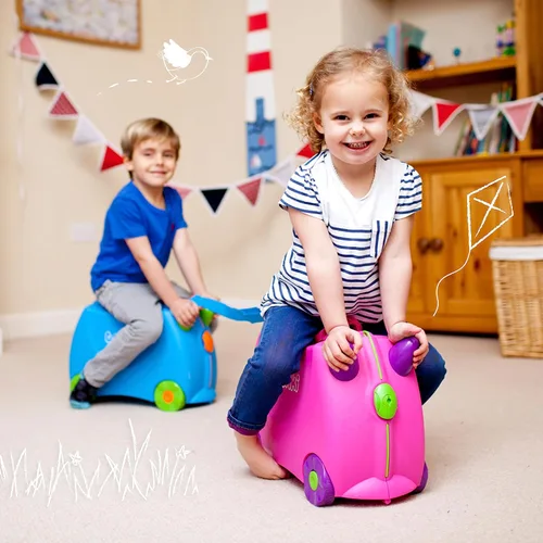 Vista 4 de Trunki - Maleta de viaje y equipaje de mano para niños), 0061-GB01-UKV