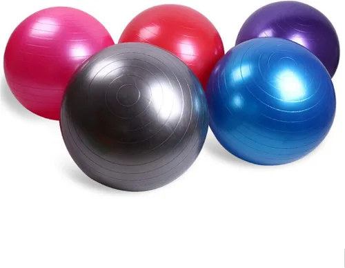 Vista 2 de Pelota de ejercicio para yoga, fitness, estabilidad de equilibrio, extra gruesa de grado profesional y pelota de estabilidad, anti estallido