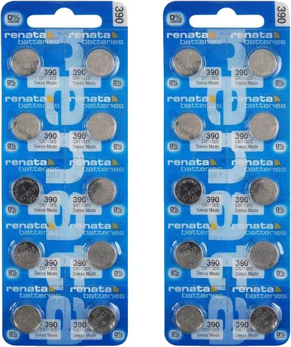 Vista 9 de Renata 390 SR1130SW Baterías – 1.55 V Óxido de Plata 390 Batería de reloj (2 unidades)