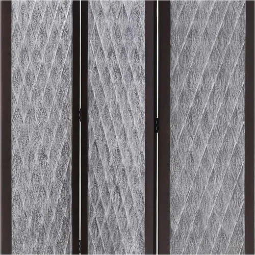 Vista 4 de Screen Gems Divisor de habitación, 70 x 63, marrón