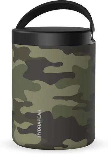 Vista 13 de Hydrapeak Tarro de alimentos aislado al vacío de acero inoxidable de 18 onzas para alimentos calientes y alimentos fríos, tarro de sopa a prueba