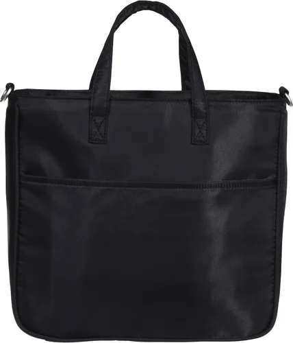 Vista 6 de Allen Company Bolso cruzado casual para niñas con pistolas de aventura bolso de transporte oculto con bloqueo bolso ambidiestro negro