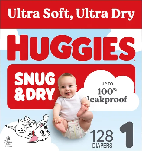 Vista 16 de Pañales Huggies Snug & Dry para bebé