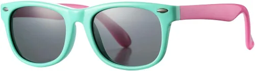 Vista 49 de Lentes de sol polarizados de goma elastómero termoplástico (TPEE) flexible, para niñas y niños de 3 a 9 años