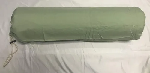 Vista 7 de Therapist's Choice® Funda de cojín de microfibra con cierre de cordón, suave y duradera, tamaño: 6 "x 27" (solo funda, cojín no incluido) (negro)