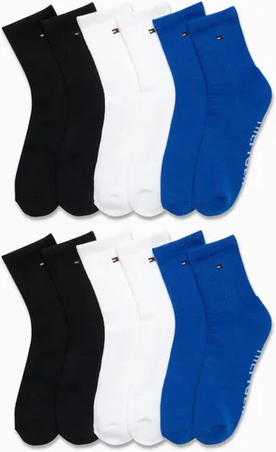 Vista 2 de Tommy Hilfiger Calcetines para hombre - Calcetines tobilleros de corte de cuarto (12 unidades)