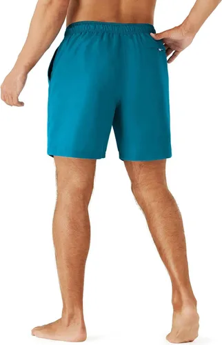 Vista 4 de HEROBIKER Traje de baño para hombre, de secado rápido, con forro de malla, para playa, tabla de surf
