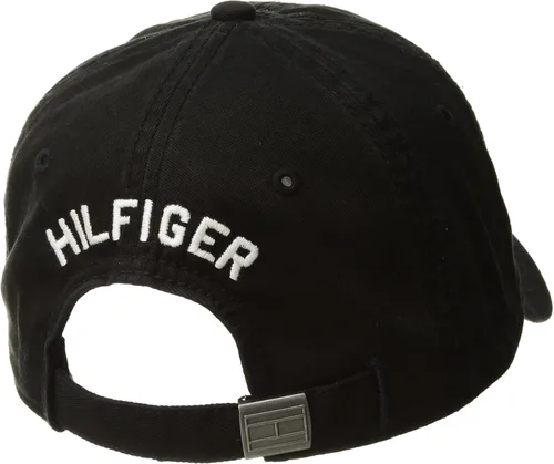 Vista 2 de Tommy Hilfiger Gorra de béisbol de algodón Billy con solapa ajustable para hombre
