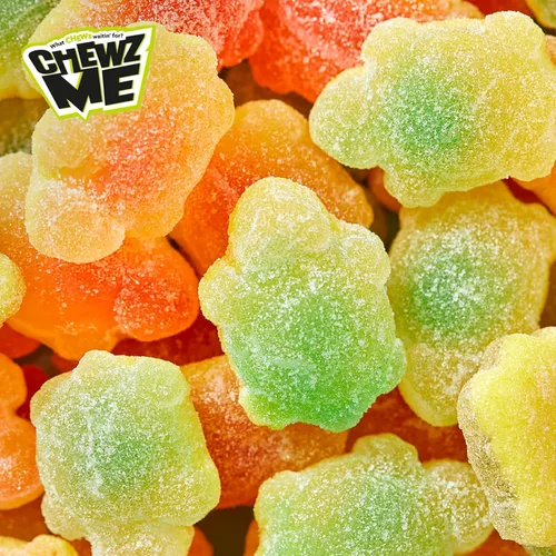 Vista 9 de ChewzMe Tangy Turtlz - Gomitas rellenas de gelatina con forma de tortuga envueltas individualmente en varios sabores, 8.46 onzas (paquete de 1)