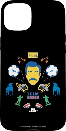 Vista 9 de Funda para iPhone 13 Pro Max Ted Lasso Icon Collage