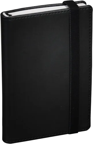 Vista 13 de Samsill, diario de escritura, cubierta de tapa dura, tamaño clásico, 5,25 pulgadas x 8,25 pulgadas, 120 hojas revestidas (240 páginas), negro