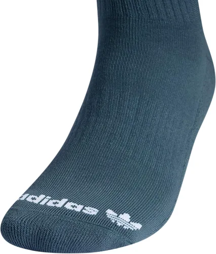 Vista 4 de adidas Originals Calcetines acolchados con trébol (3 pares)