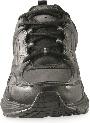 Vista 8 de Guide Gear Zapatos de caminar con cordones para hombre, zapatos cómodos para el trabajo, trabajo casual, Blancoazul marino