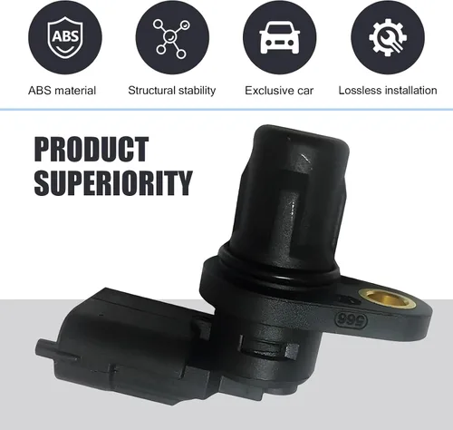 Vista 3 de Sensor de posición del árbol de levas del motor de automóvil, enchufe automático resistente a altas temperaturas enchufar y usar, ajuste perfecto