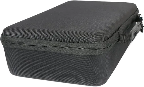 Vista 4 de Khanka Estuche de viaje rígido de repuesto para mini proyector AuKing 2019 2020 2021 portátil actualizado EVA Hard Shell, Accessory Storage