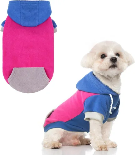 Vista 23 de BEAUTYZOO Sudaderas con capucha para perros, para perros pequeños, medianos y grandes, niñas y niños - Calidad premium, ultra suave, ajuste cómodo