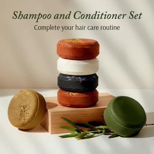 Vista 6 de Marbela Cosmetics - Barra de champú para adelgazar el cabello - 3 oz