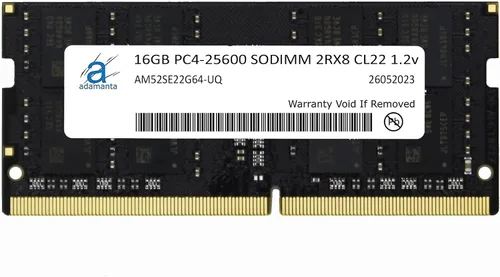 Vista 16 de Adamanta 16 GB (1x16GB) de memoria para laptop DDR4 2133 Mhz PC4-17000 SODIMM 2Rx8 CL15 1,2 V Notebook DRAM RAM