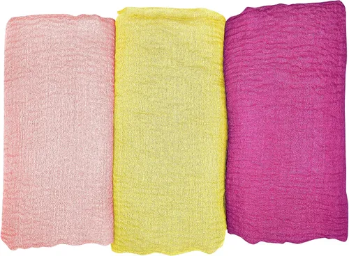 Vista 2 de 6 bufandas para mujer para todas las estaciones, colores mezclados