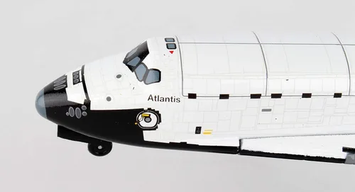 Vista 2 de Daron Worldwide Trading PS5823-1 Sello de transbordador espacial Orbiter Atlantis, Blanco