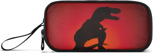 Vista 9 de Fisyme Estuche para lápices de hockey con la bandera estadounidense, caja de gran capacidad, para maquillaje, organizador de papelería