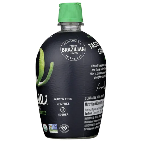 Vista 5 de Ingrilli Organic Lime Squeeze, botella de 7 onzas líquidas (paquete de 6)