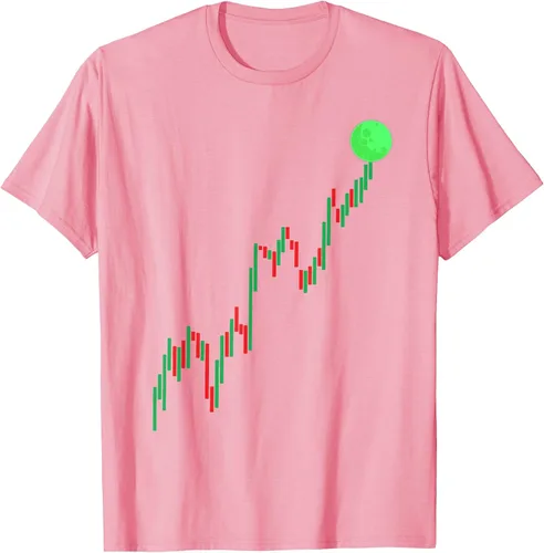 Vista 3 de Cute Stock Trading Design for Men Women Stock Market Trader T-Shirt Asphalt Grey