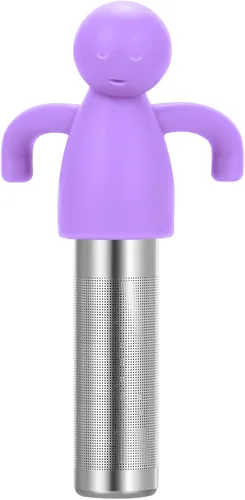 Vista 7 de Leden Infusor de té para té de hojas sueltas Lindo Colador de Té Bola de Acero Inoxidable Malla Extra Fina Filtro Empinador de Té para Taza Mug