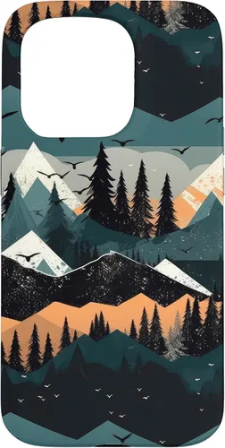 Vista 14 de iPhone 16 Abstract Outdoor Landscape Aesthetic Mountain Case
