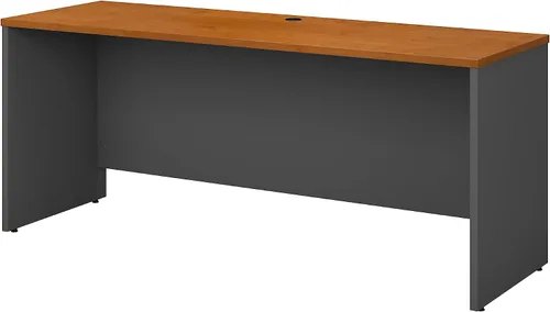 Vista 10 de Bush Business Furniture Series C - Mueble de escritorio de 60 cm x 30 cm (23.6 pulgadas x 11.8 pulgadas)., Madera, Mahogany