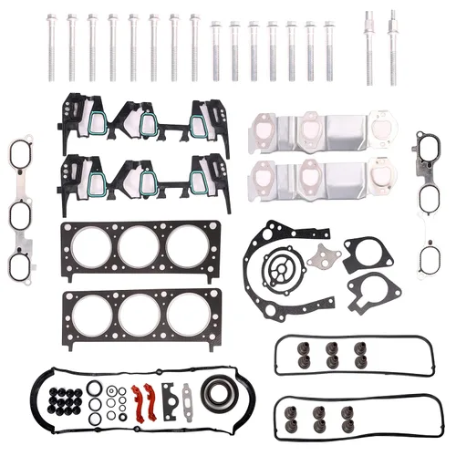 Vista 12 de Juego de juntas de cabeza 1.4L con pernos de cabeza compatible con Chevy Cruze, Sonic, Trax, compatible con Buick Encore 1.4L Gas DOHC 2011-2016