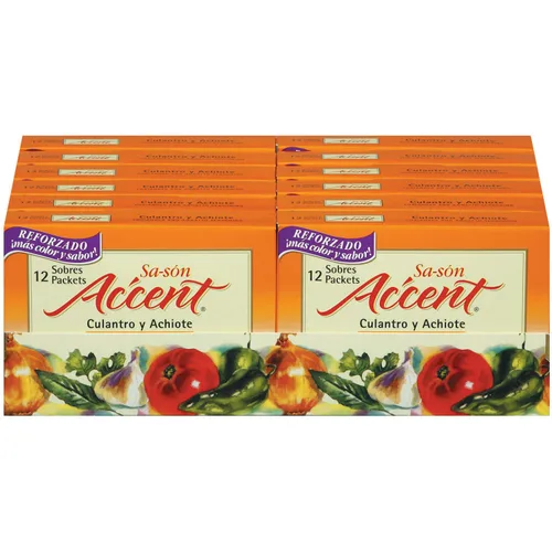 Vista 7 de Sa-son Accent - Condimento con Culantro y Achiote, 36 paquetes, 0.17 onzas (paquete de 15)