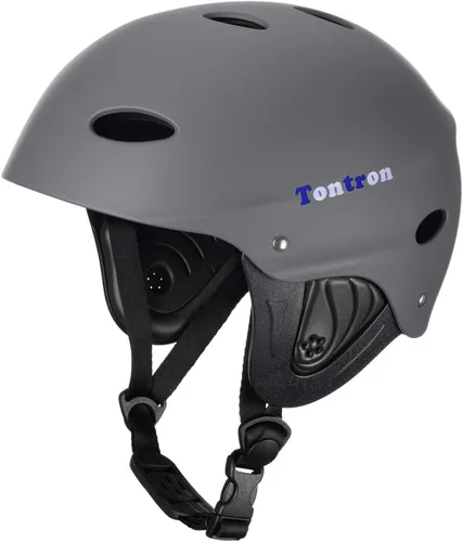 Vista 12 de Tontron Casco de kayak para adultos Wakeboard Esquí acuático