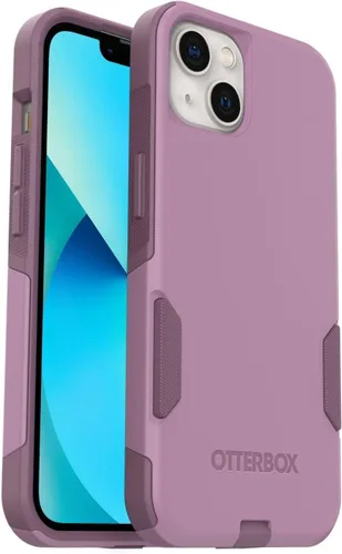 Vista 14 de OtterBox - Funda serie Commuter para iPhone 14 y 13, color negro, delgada y resistente, apta para bolsillo, con protección de puerto de carga