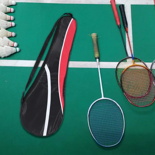 Vista 2 de Toddmomy Mochila para niños, 1 bolsa de tenis para raqueta, bolsas de tenis ligeras, bolsa de tenis de raqueta de bádminton con correa ajustable