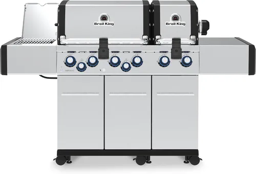 Vista 22 de Broil King REGAL Series parrilla para asar, Gas natural - S420 PRO, Acero inoxidable