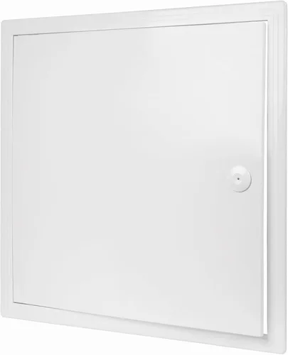 Vista 47 de Panel de acceso de aluminio para paneles de yeso de 6 x 6 pulgadas, puerta del eje de servicio, plomería, electricidad, calefacción, escotilla