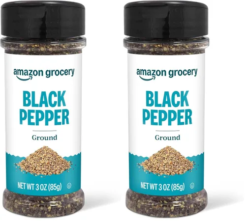 Vista 7 de Marca Amazon - Happy Belly Pimienta negra, molida, 3 onzas